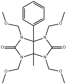 imidazo45 dimidazolo 251h3h dione tetraidro 1346 tetrakismetossimetil 3a metil 6a fenil